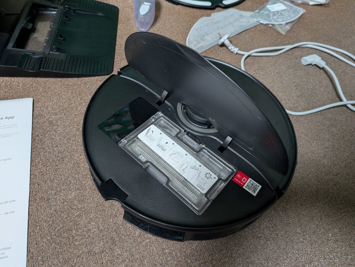 Robotický vysavač s mopem - Roborock S8+ černý - 17