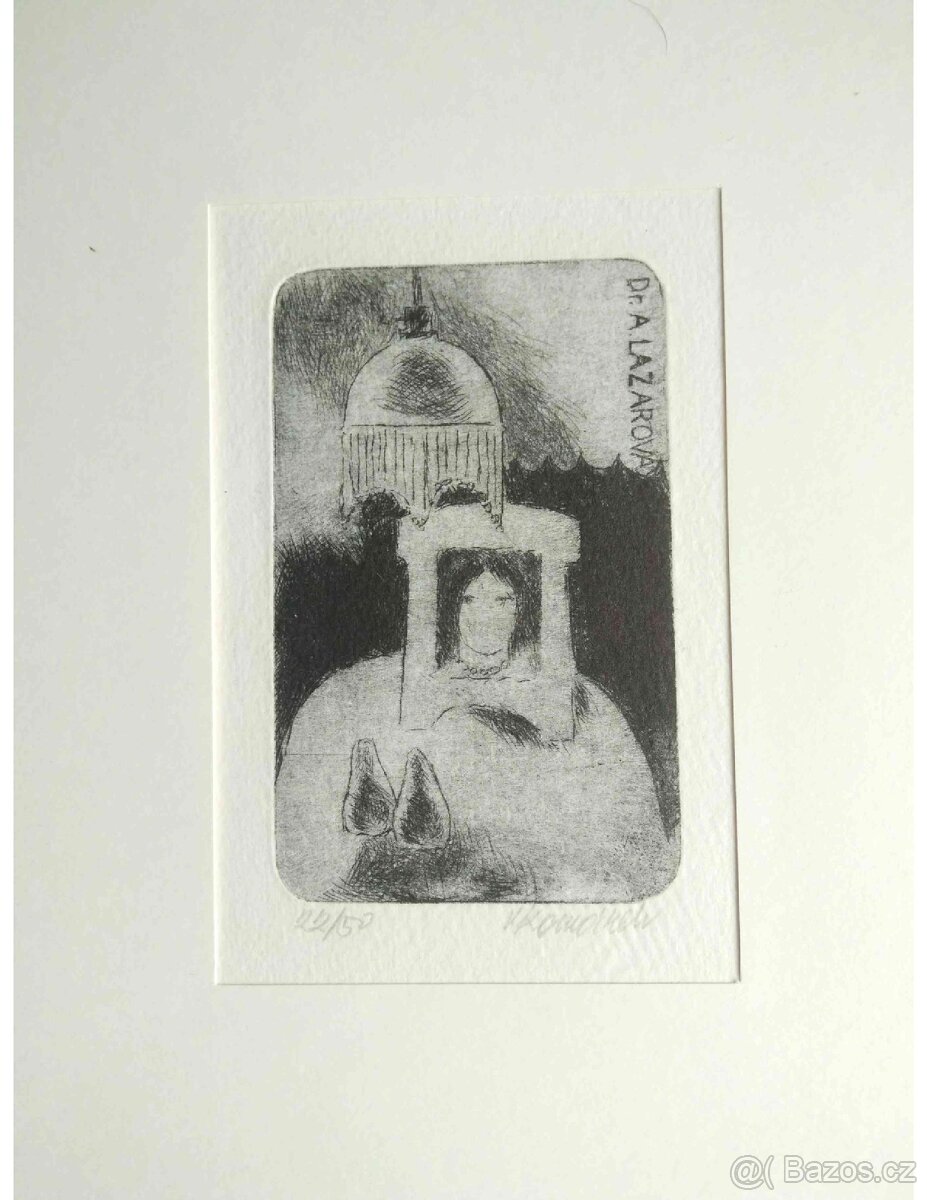 Vladimír Komárek - grafika 1.část - 17