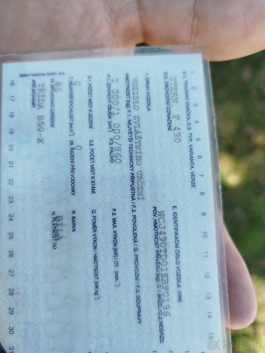 Prodám karavan Wilk Stern 490 - 17