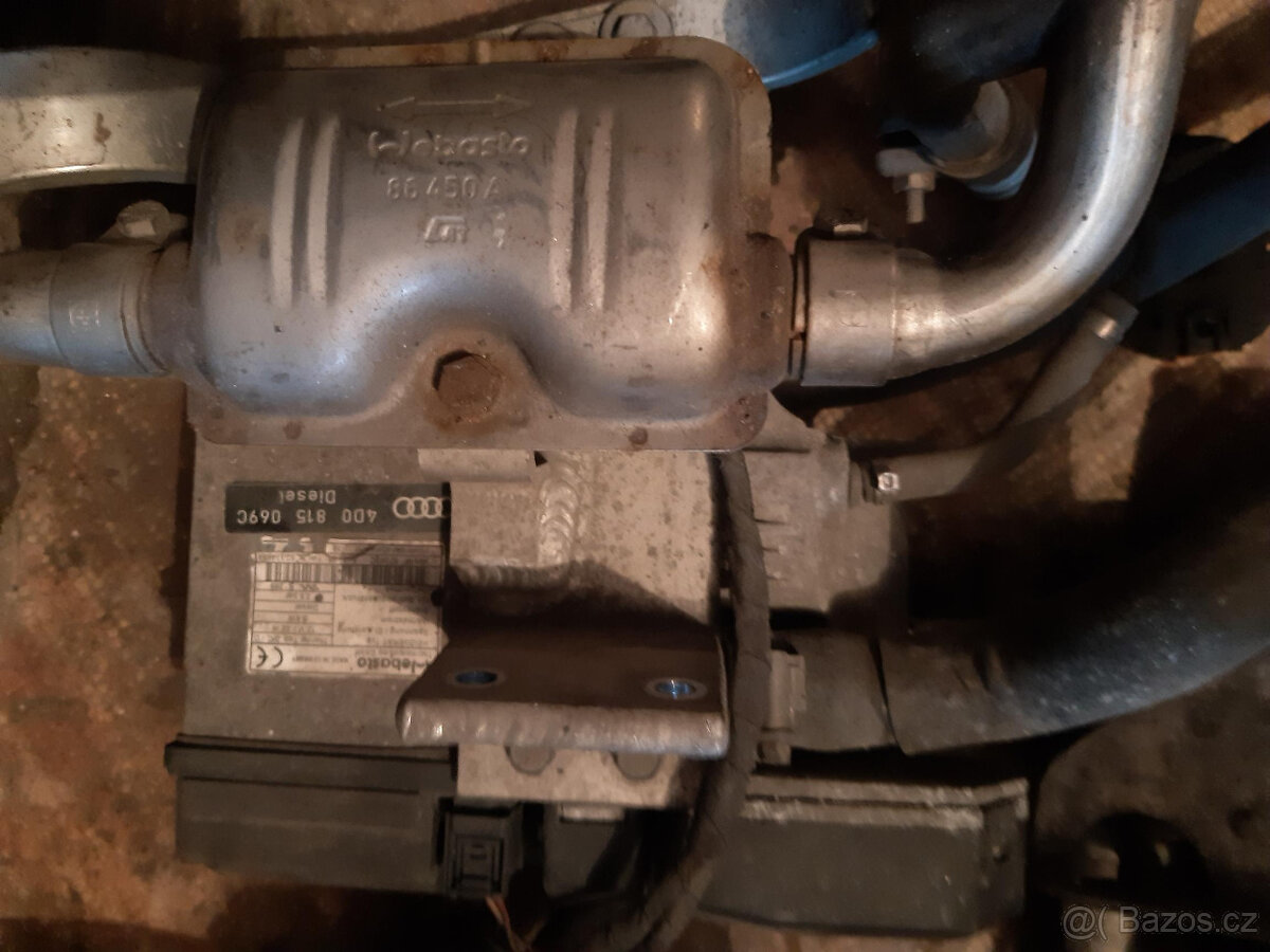 Webasto audi a8, s8 D2 benzín, diesel + T60 - 17