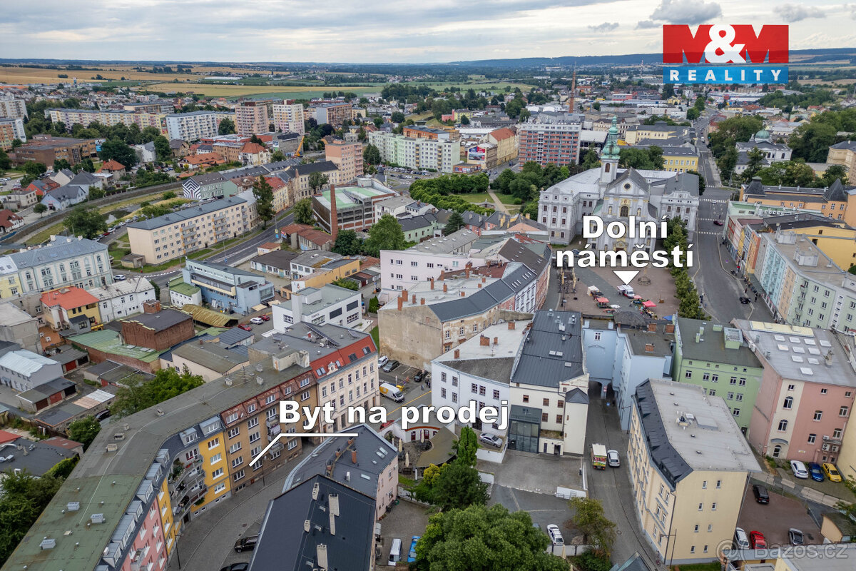 Prodej bytu 2+1, 51 m², Opava, ul. Solná - 17