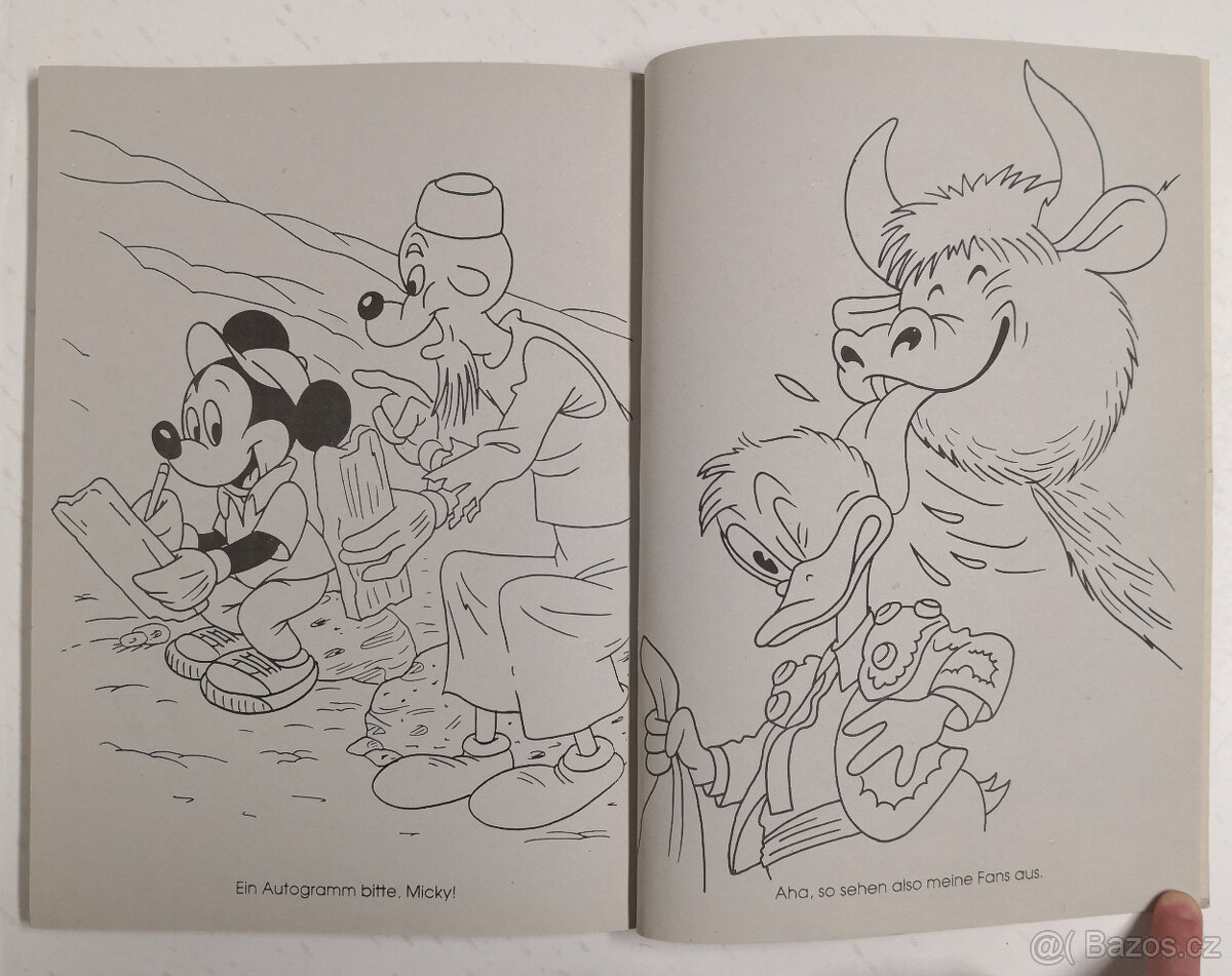 Retro Omaľovánka Hollywood Mickey - 17