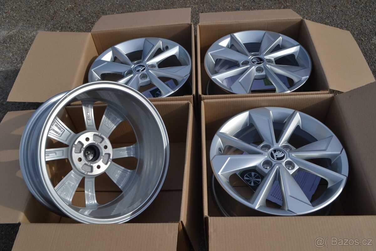 Škoda Citigo/Seat Mii,VW UP-Nové orig. Alu kola R16, 4x100 - 17