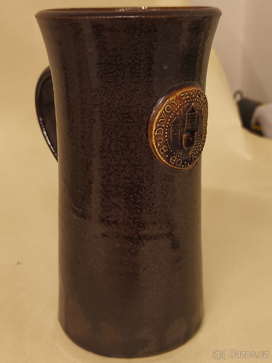 Korbel , půllitr - keramika - 17