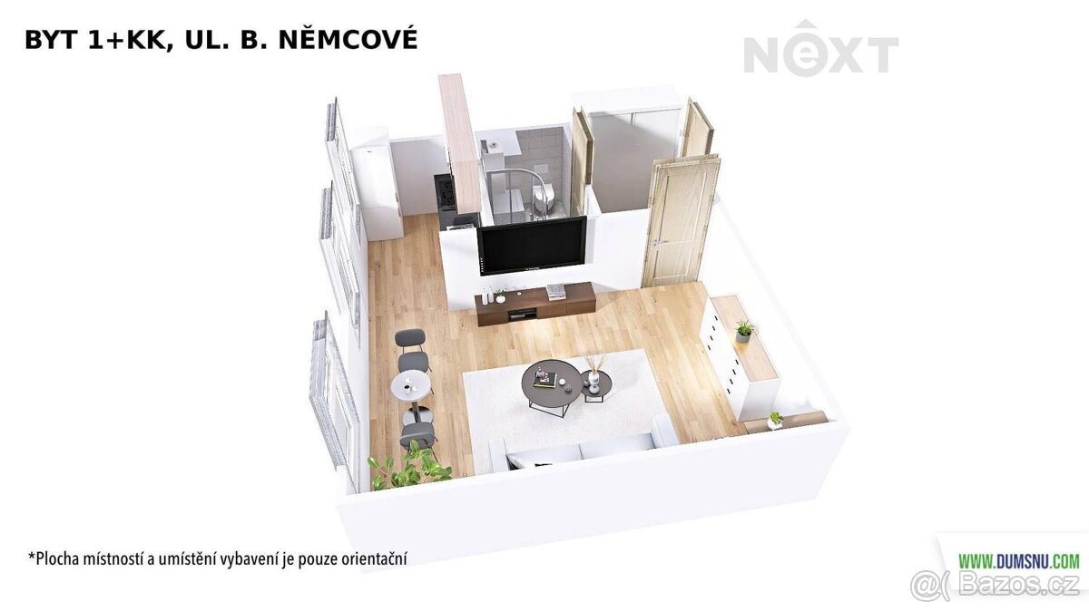 Pronájem byt 1+kk, 32㎡ - 17