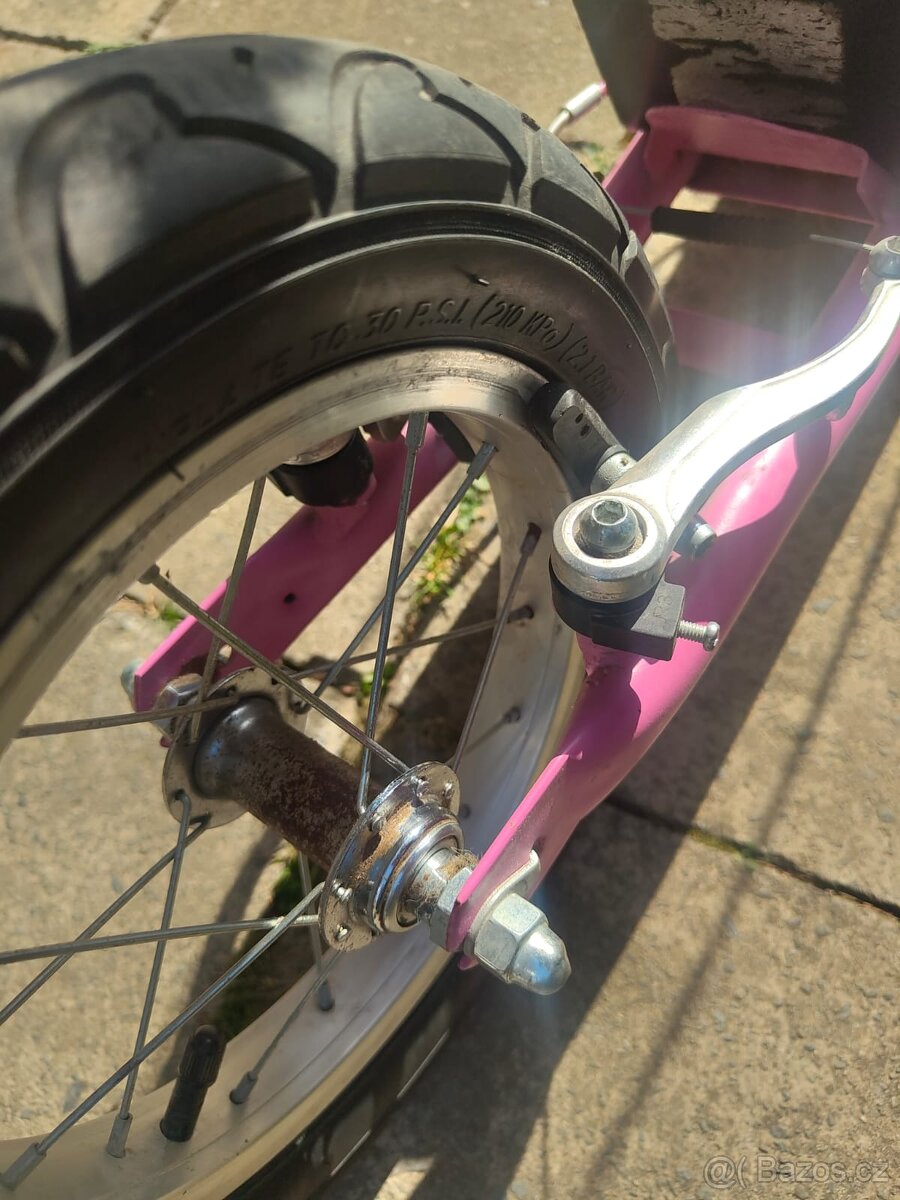 Koloběžka Quick 20 Platinum -růžová - 17