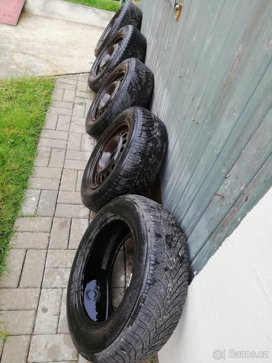 Zimní KOMPLET sada 195/65 R15 91T, SLEVA - 17