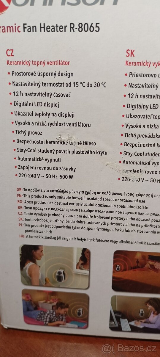 Horkovzdušný ventilátor - 17