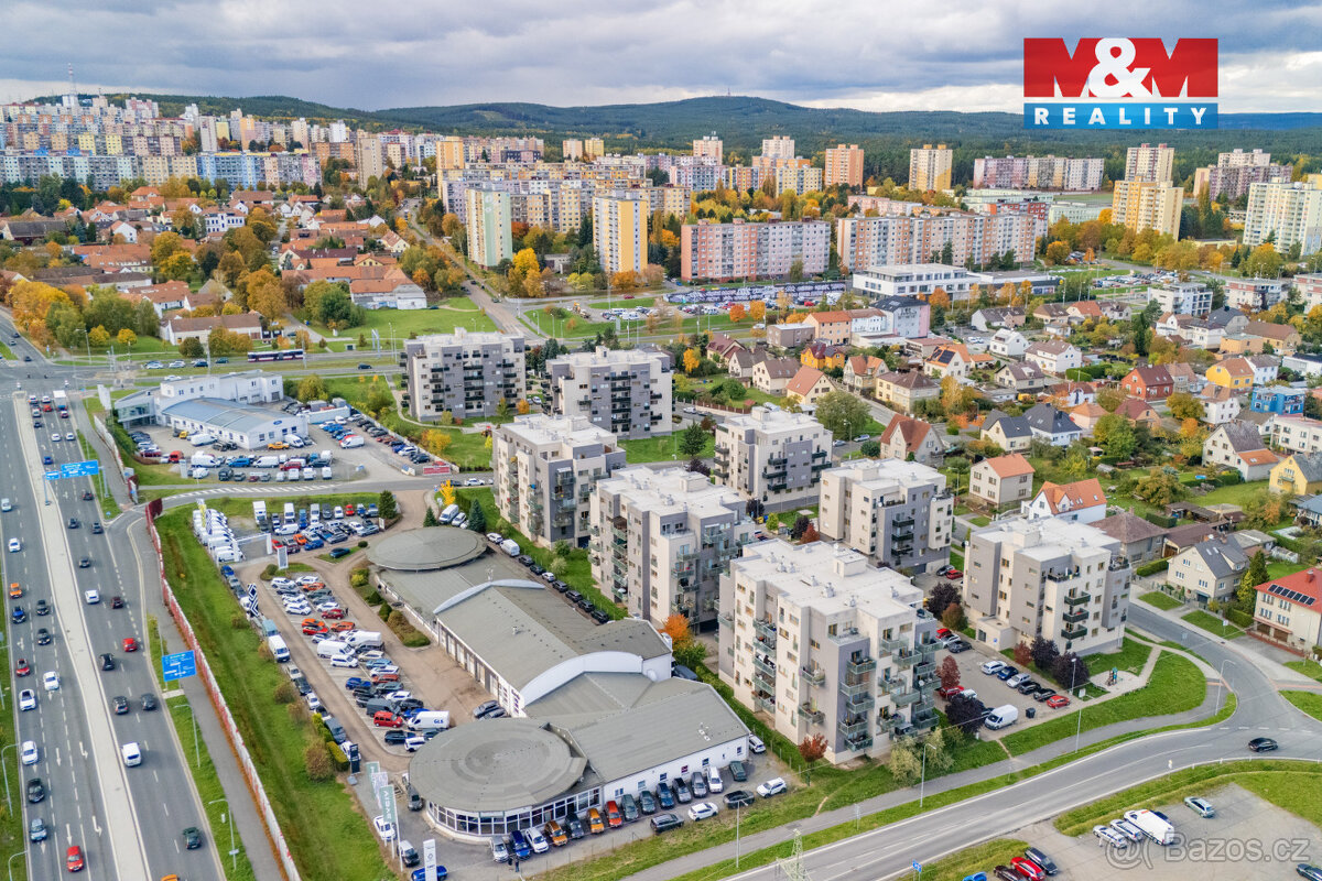 Pronájem bytu 2+kk, 50 m², Plzeň, ul. U Velkého rybníka - 17