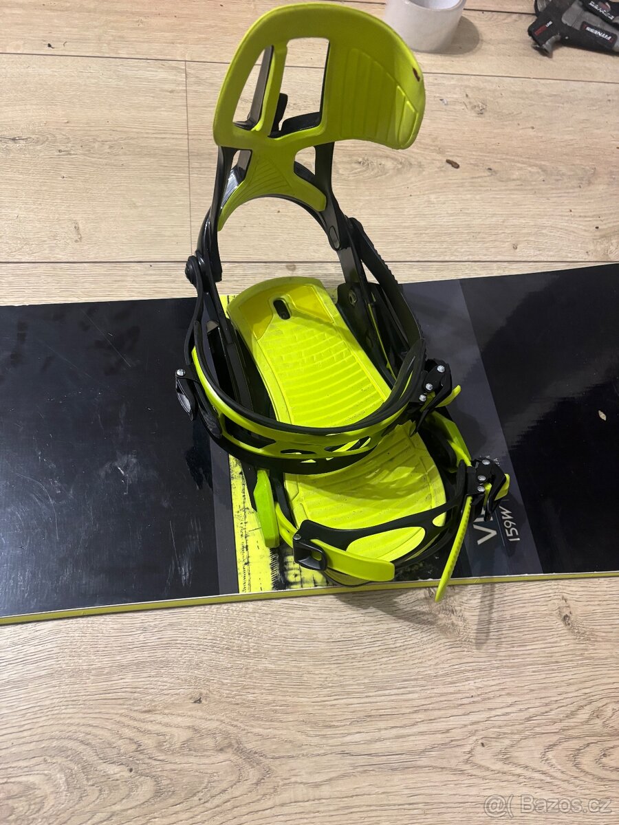 Snowboard Flow Viper 159W plus vazani Gravity - 17