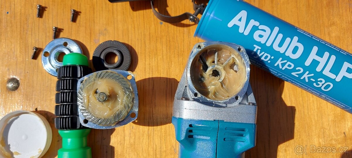 Aku úhlová bruska ø125mm,bez Aku(Makita),4rychlostní,NEW - 17