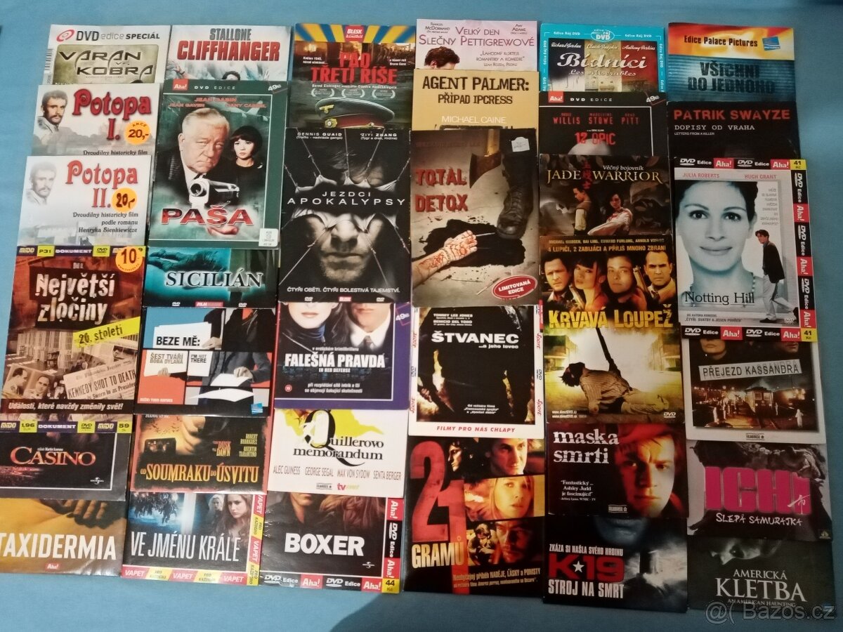 Stovky orig.DVD v pošetkách od 9 Kč - 17