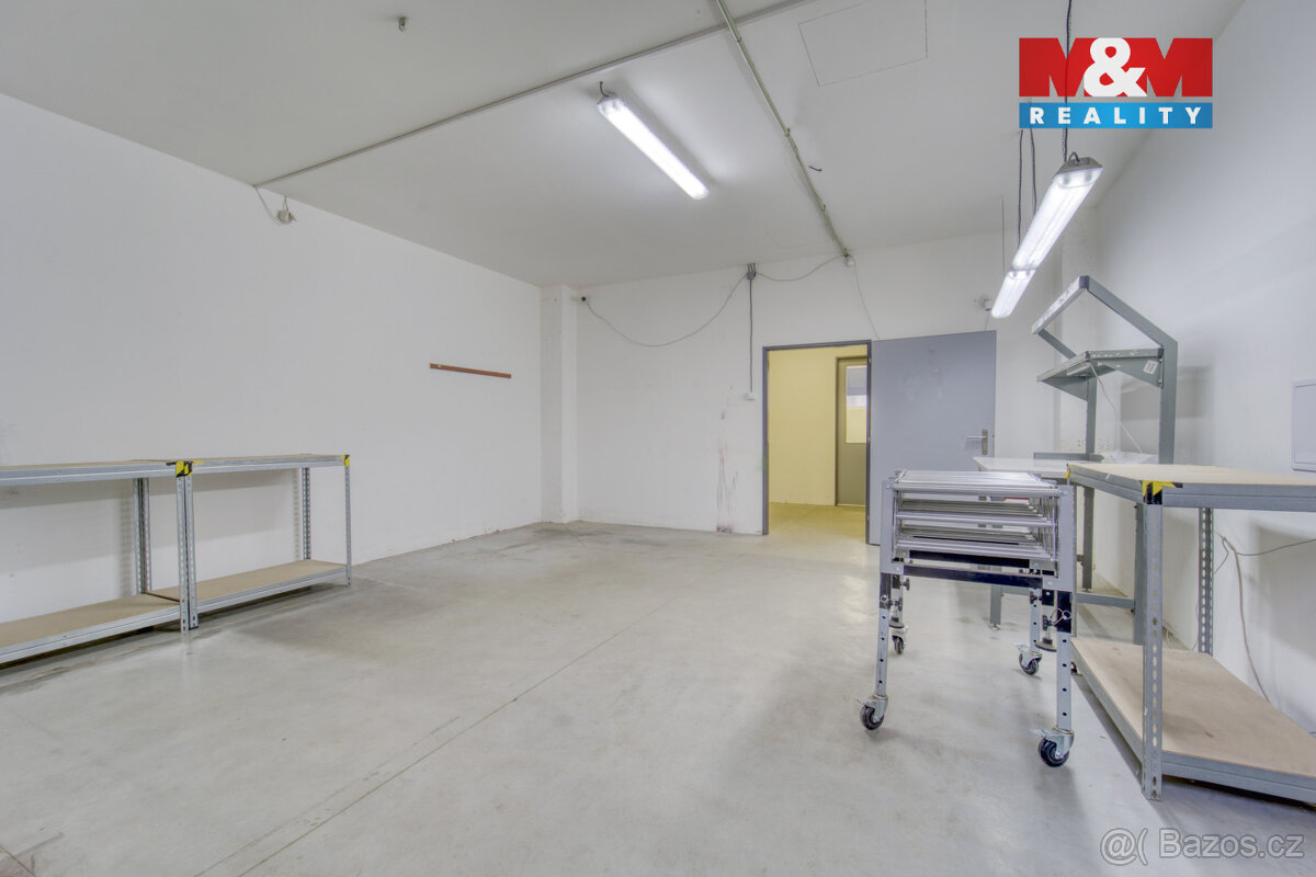 Pronájem výrobního objektu, 676 m², Rokycany, ul. Dukelská - 17