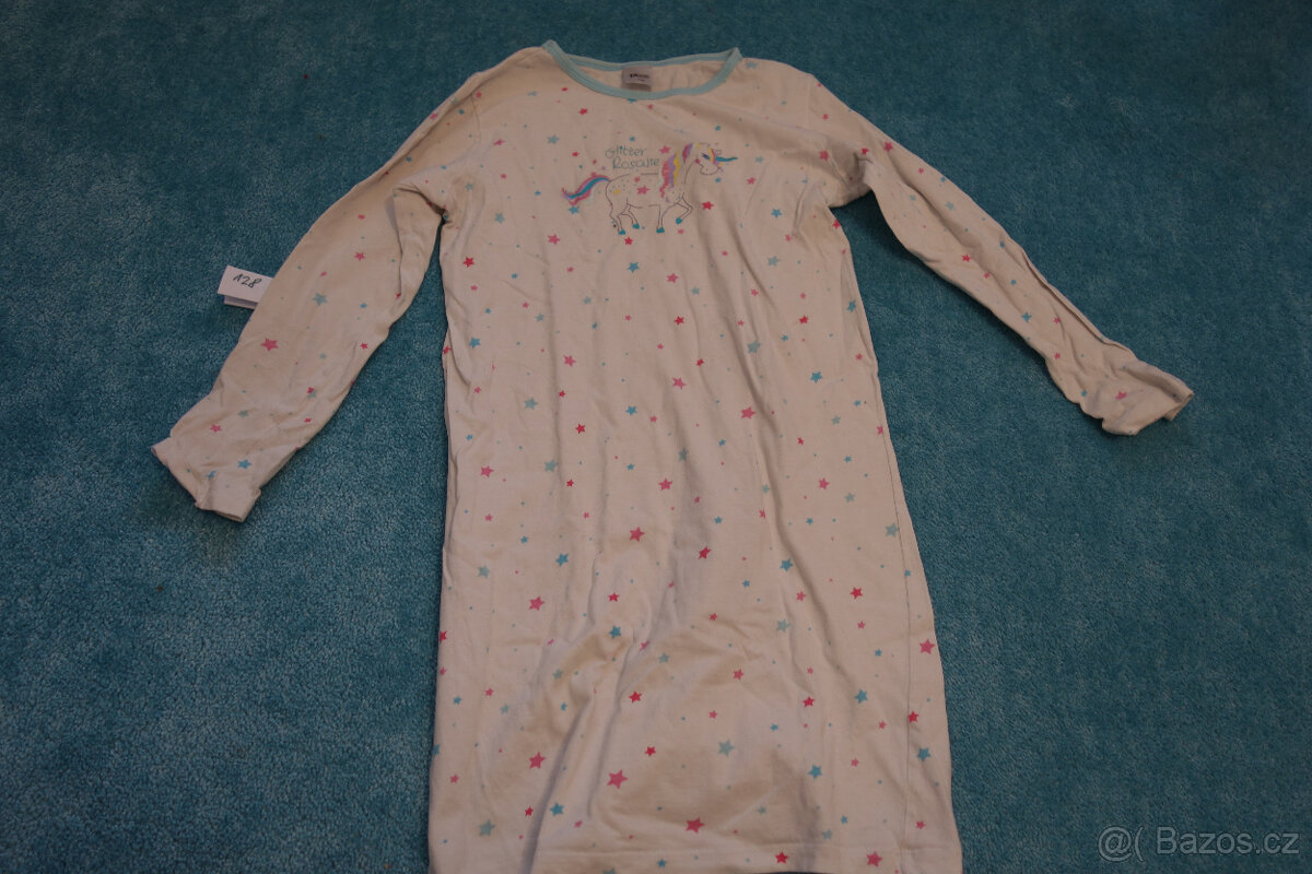 Pyžamo, overal, velikost 122-128 - 17
