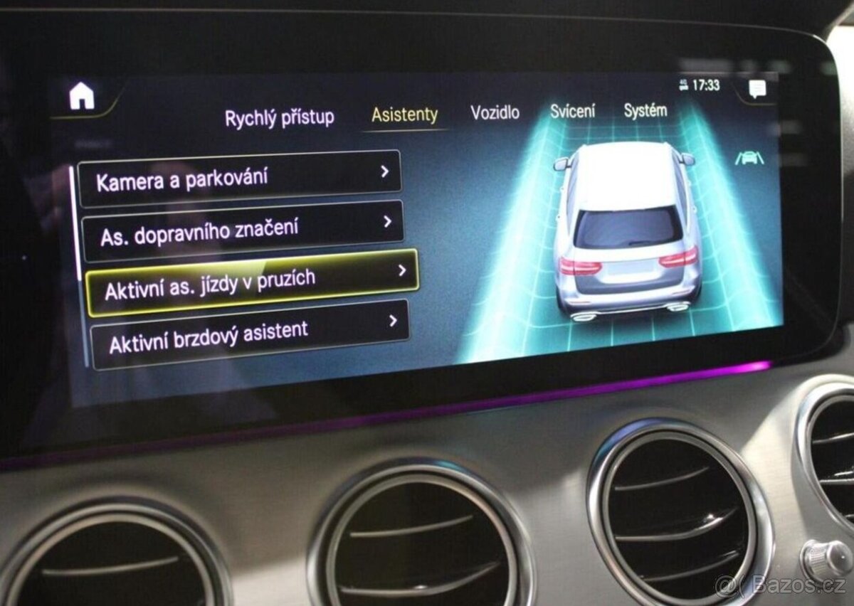 Mercedes-Benz Třídy E 300d 4MATIC DIS+ / 360° / NezT nafta - 17