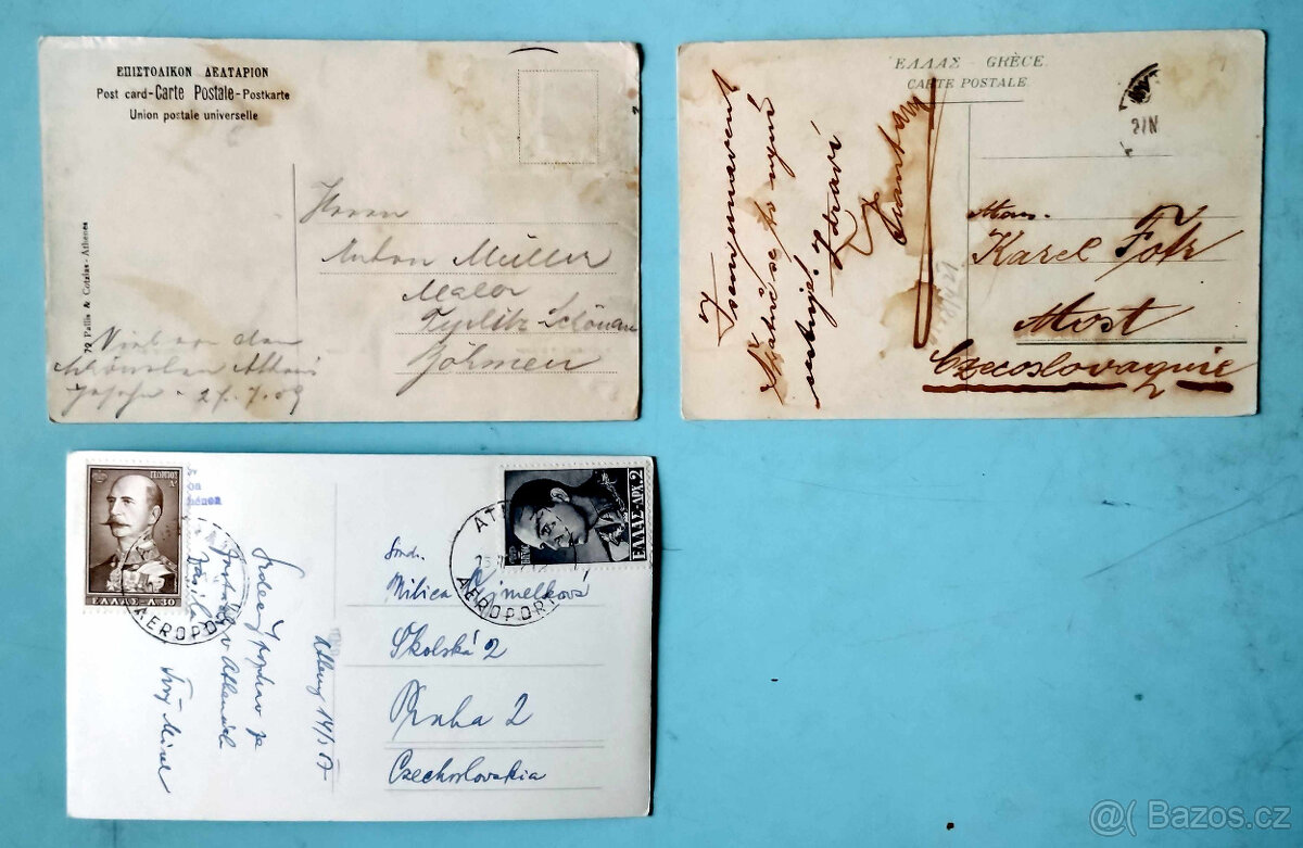 Staré pohlednice a průvodce cizina - 17