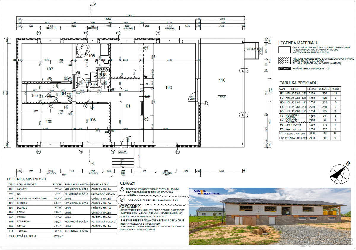 Prodej, rodinný dům, novostavba, Vražné u Oder - 17