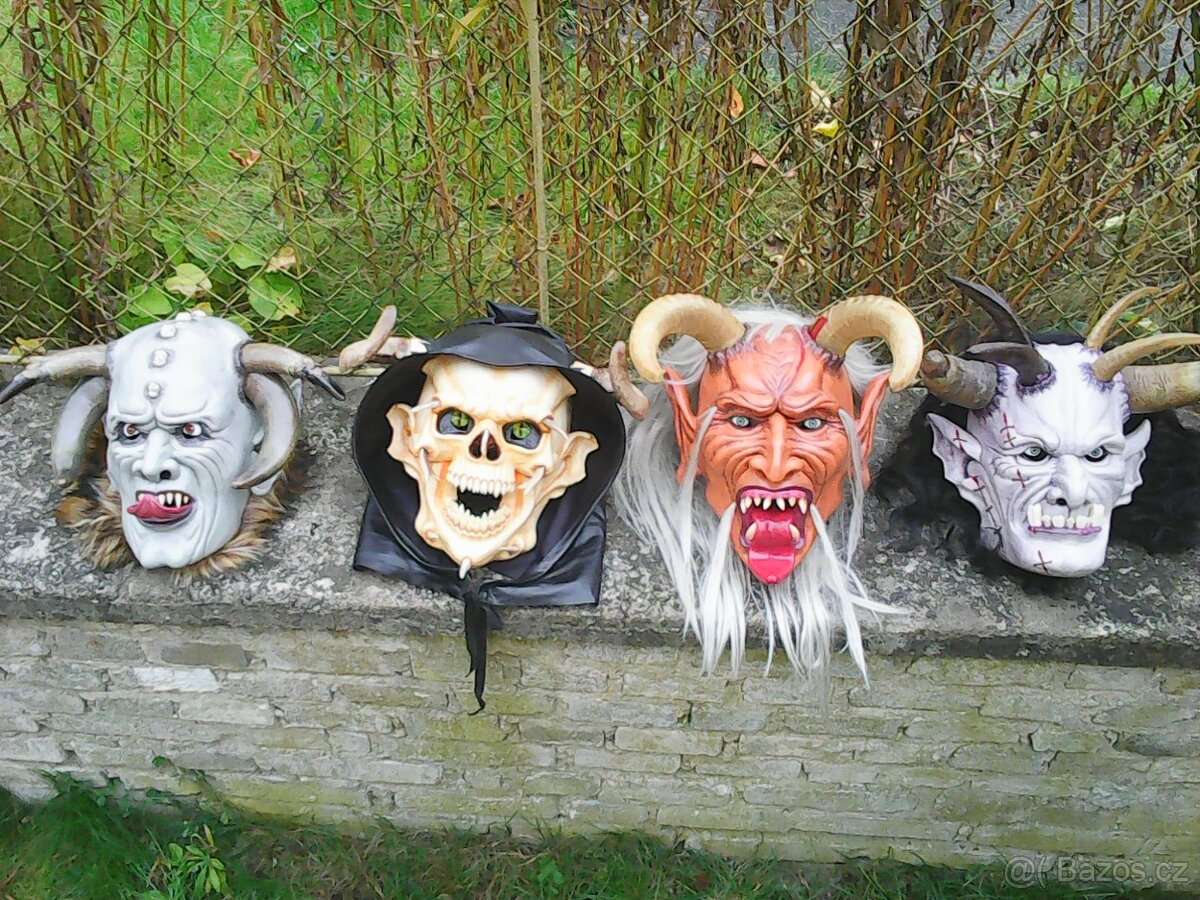 Výroba Krampus masky - 17