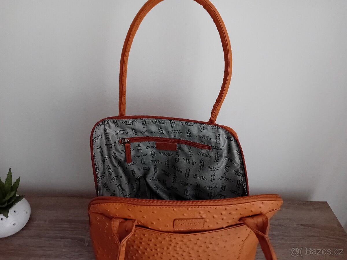 Osprey London dámská luxusní kabelka kožená nová Rezervace - 17