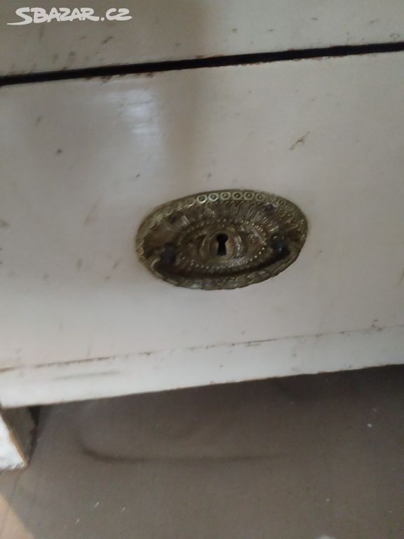 Starožitná ložnice Ludvík XVI 2 skříně a 2 postele - 17