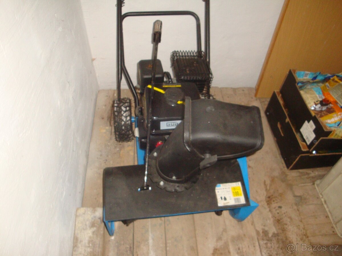 benzínová sněhová fréza nová - gumový šnek - 17