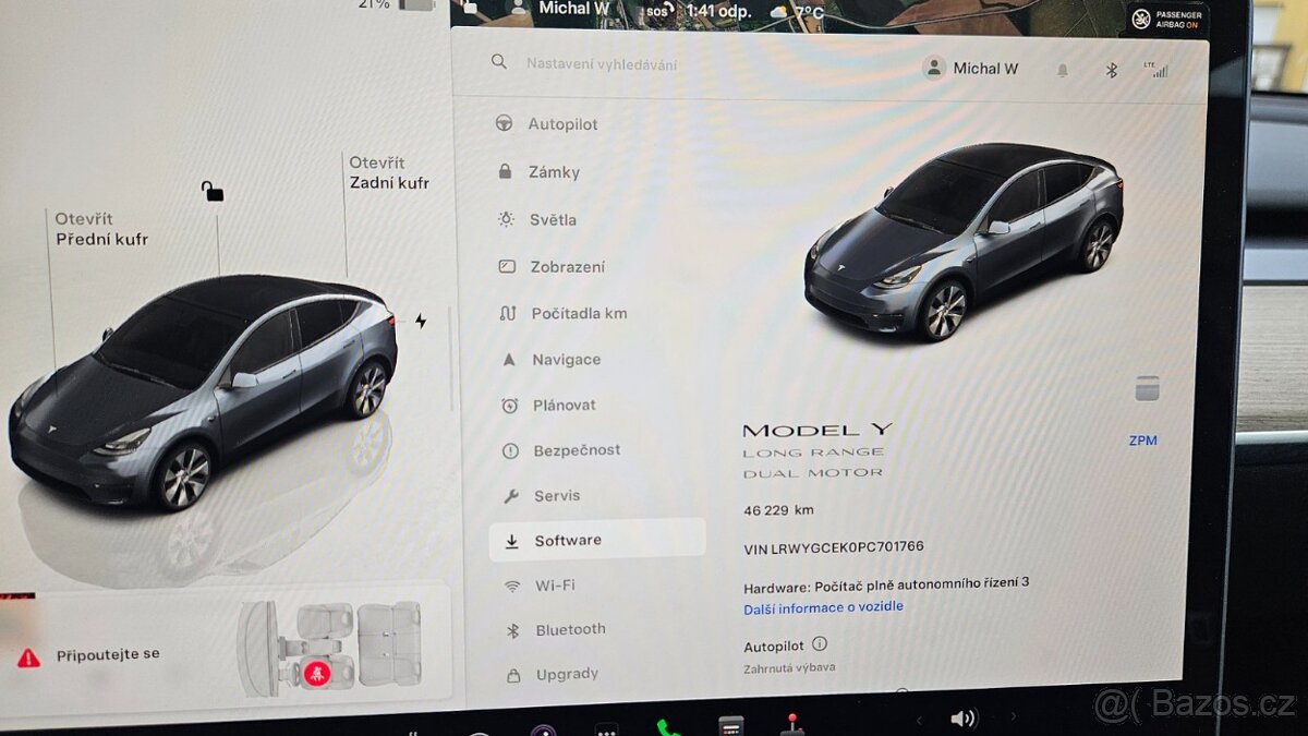 TESLA Y Long Range, Dual Motor, plná ZÁRUKA Ihned k odběru - 17