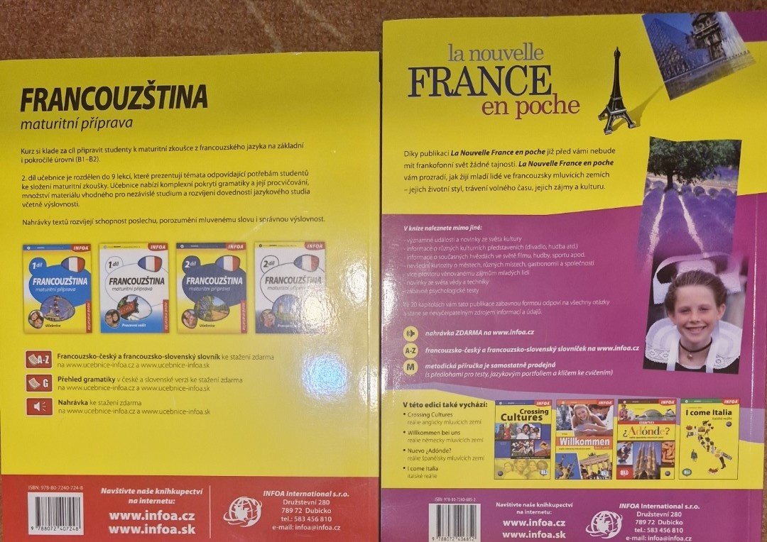 Francouzština. Italština - 17