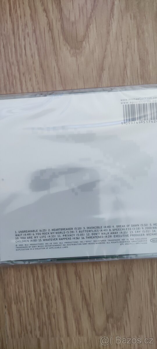 Prodám CD Michael Jackson - 17