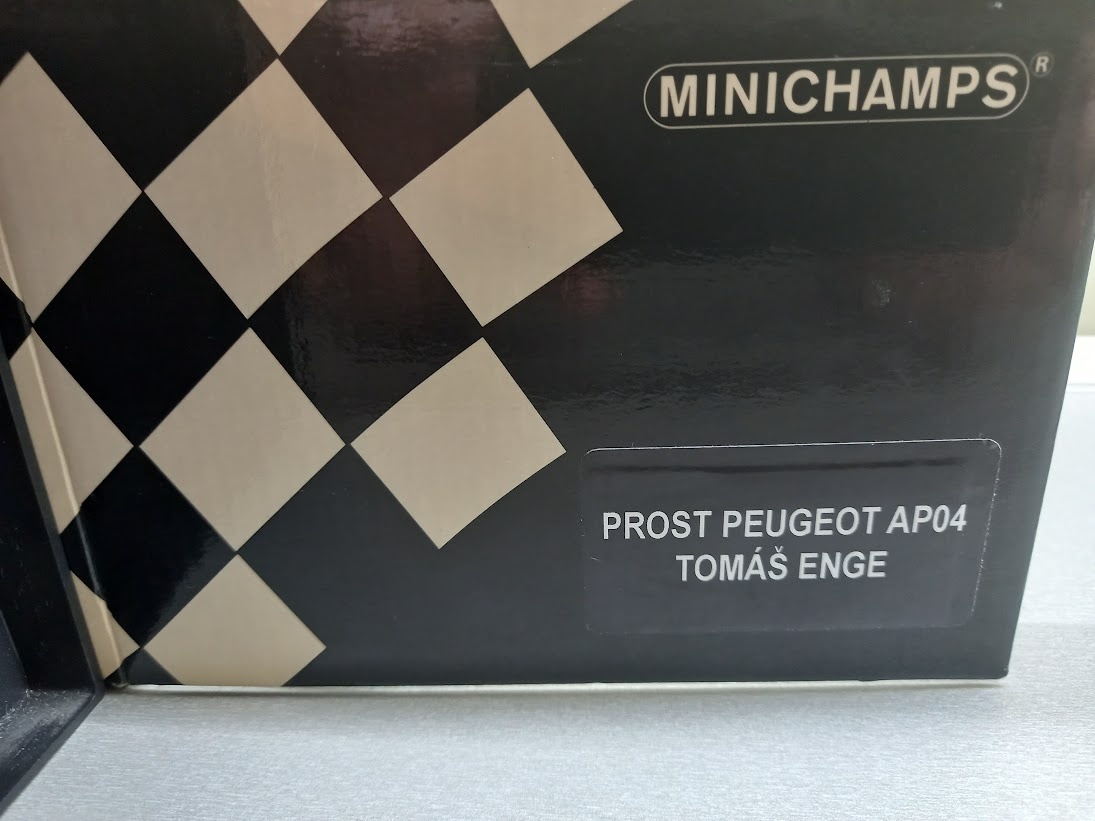 F1 PROST ACER AP04 2001 TOMÁŠ ENGE MINICHAMPS 1:18 - 17