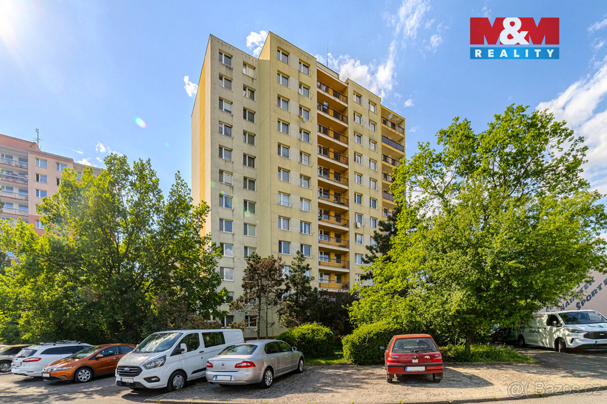 Pronájem bytu 2+kk, 49 m², Mělník, ul. Sportovní - 17