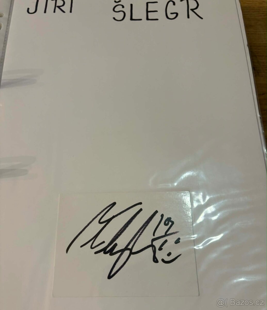 Hokejové karty autogramy - 17