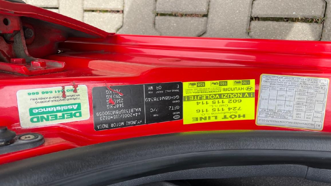 Hyundai Getz, 1.1i // koupeno v ČR // ZIMNÍ PNEU // - 17