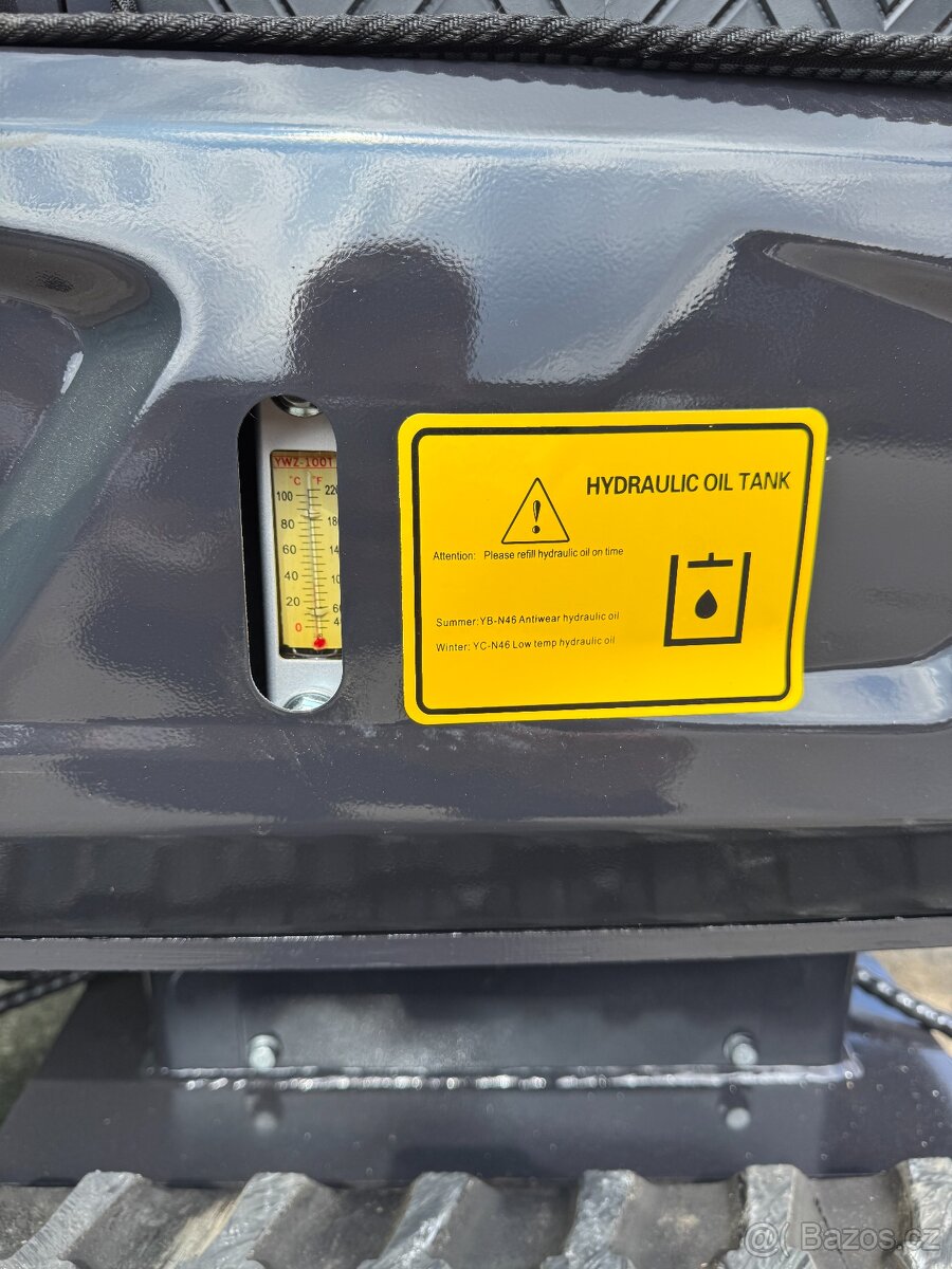 Minibagr A15 1500kg, Kubota BAGRCZECH - 17