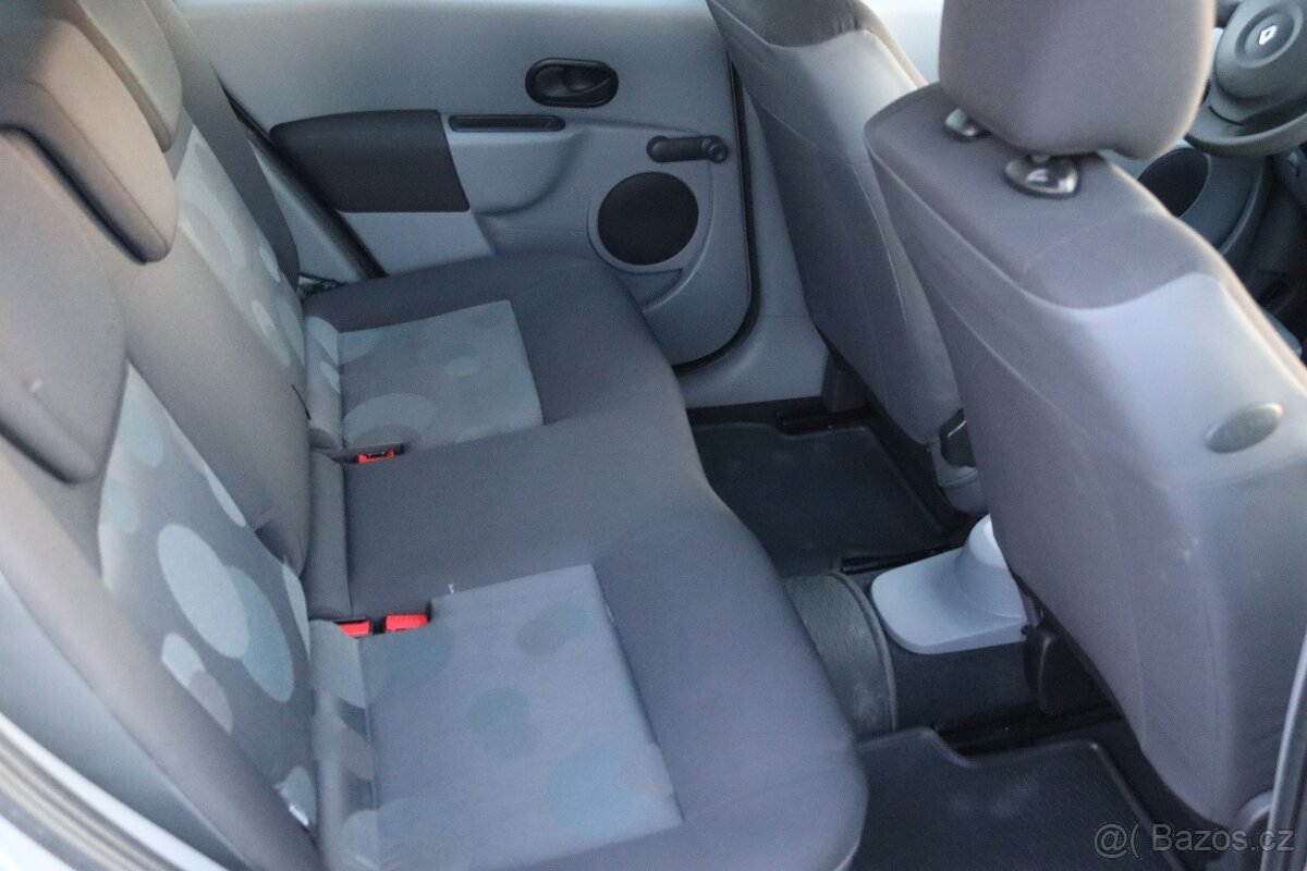 Renault Modus 1.2 16v servisovaný, dobrý stav - 17