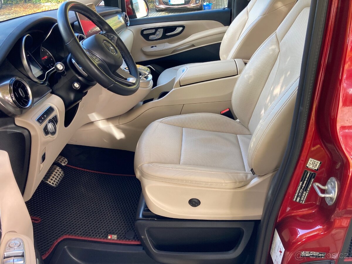 MERCEDES BENZ V 300D AMG 4MATIC PANORAMA 176KW,ČR 1.maj. - 17