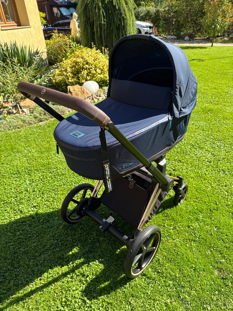 Cybex e-Priam Rose-Gold + Cybex taška - 17