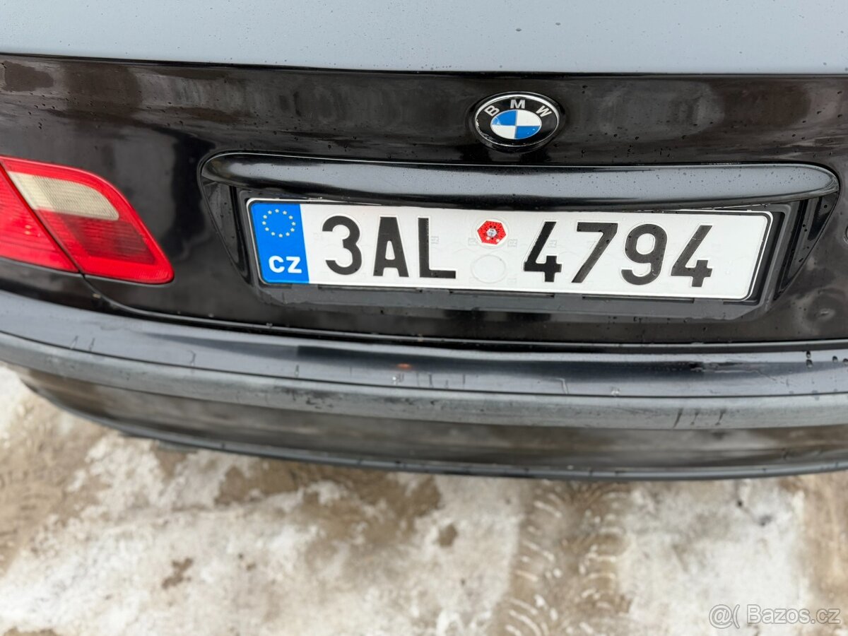 BMW 320i E46 sedan, 110 kW, benzín, automat, 1999, černá - 17