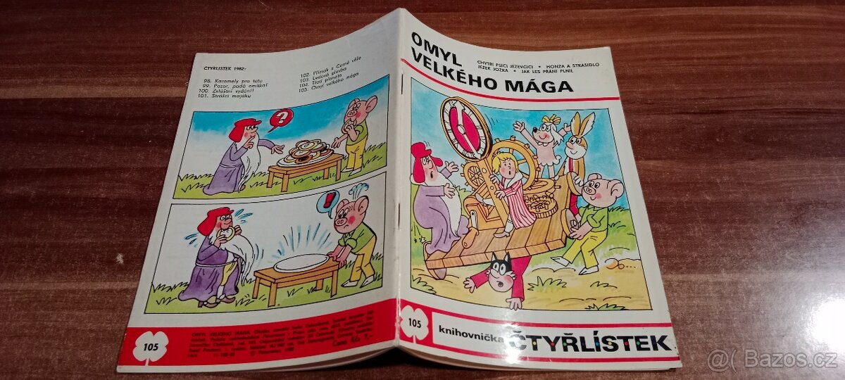 Čtyřlístek č.98 - 106. Ročník 1982. - 17