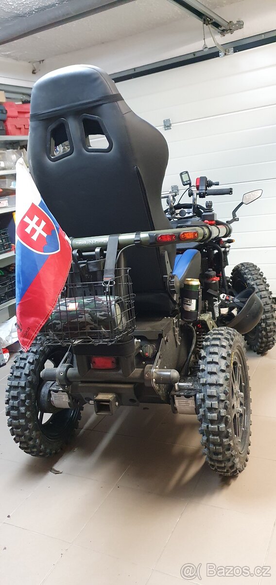 Terénny vozik 4x4 rýchlosť 12Km/h dojazd 70Km - 17