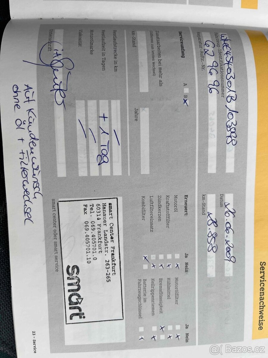 Smart ForFour 1.1, 55kW, Klima, Senzory - 17