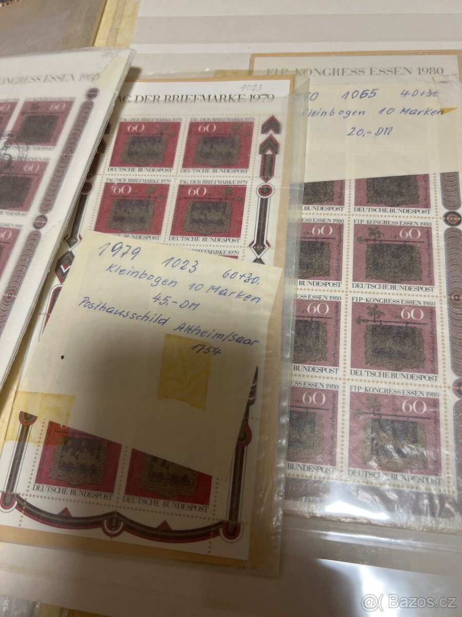 Známky staré Reich a Saar série atd Nemecko - 17