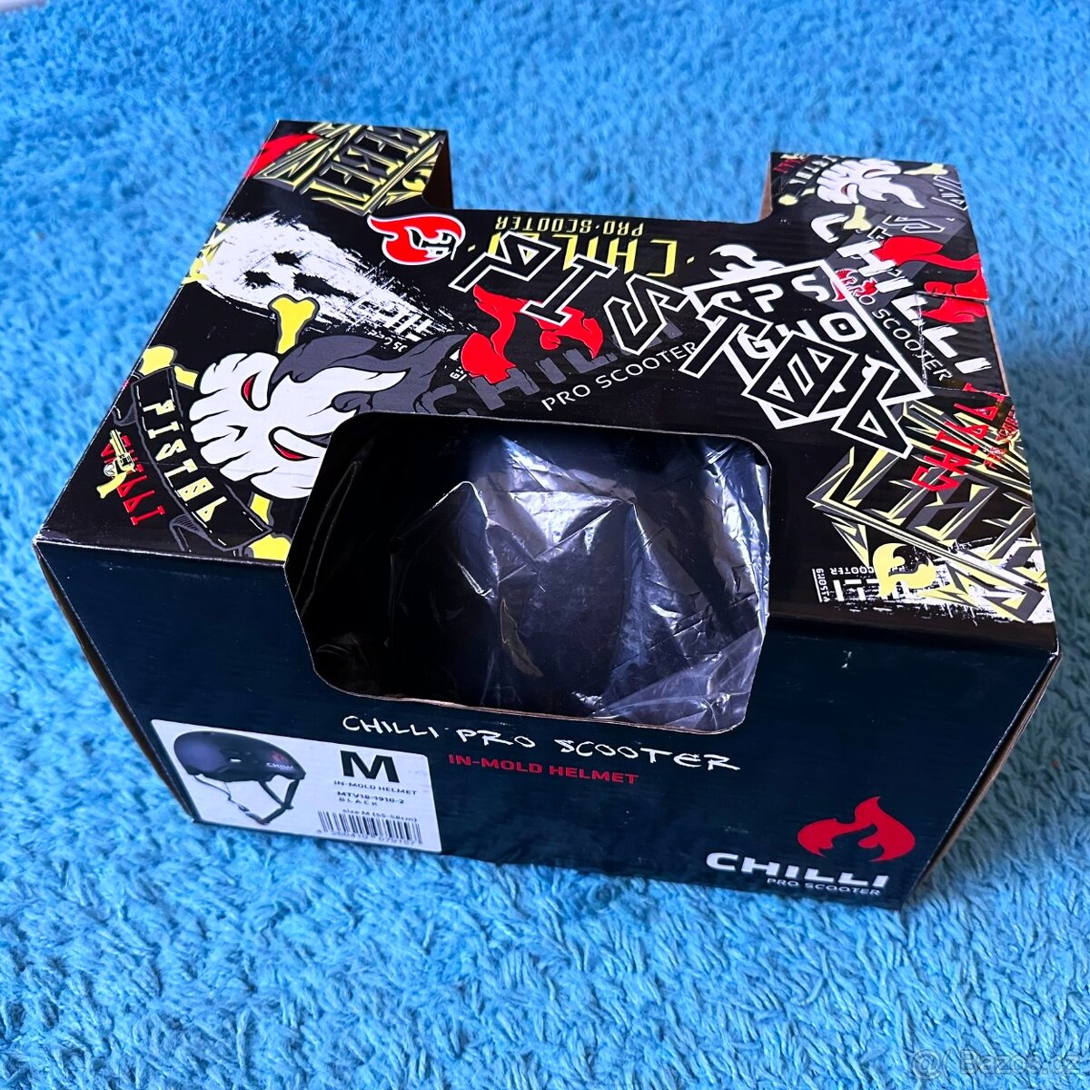 NOVÁ Chilli helma Inmold černá M (55-58 cm) - 17