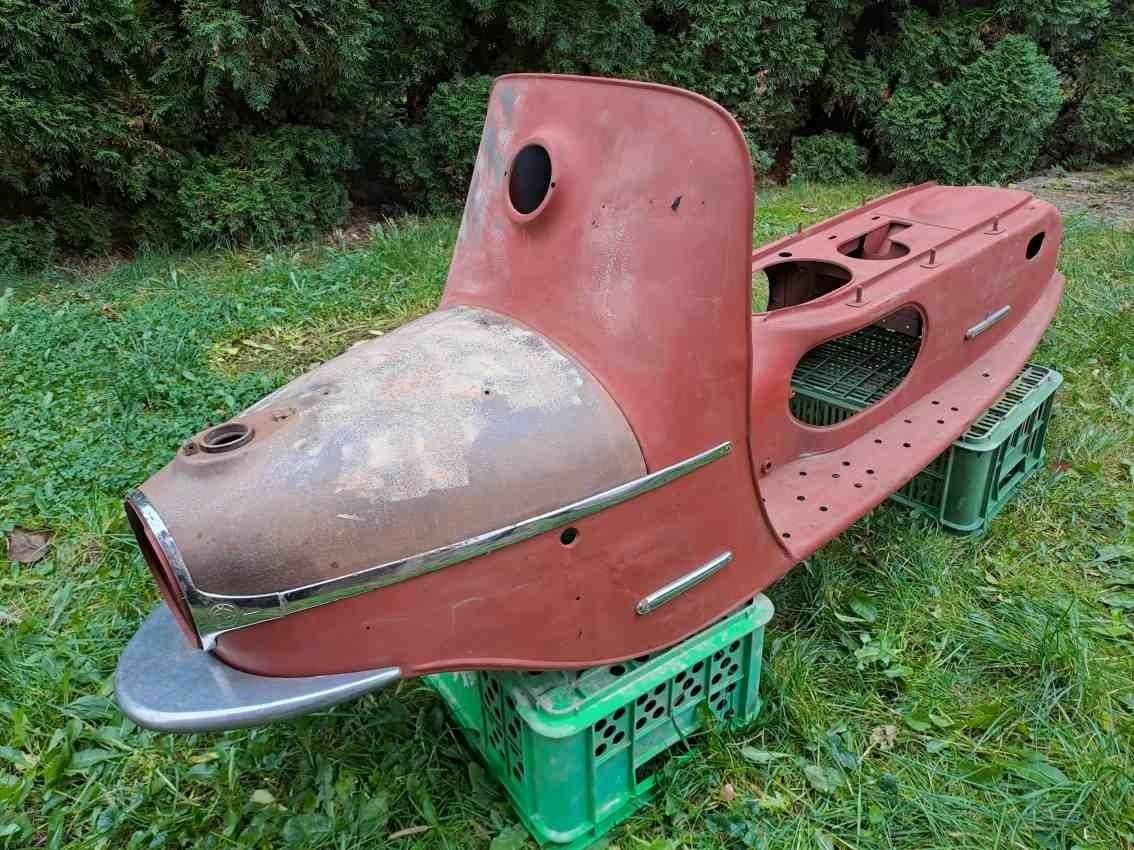 ČZ 502 skútr prase 4x karosérie - 17