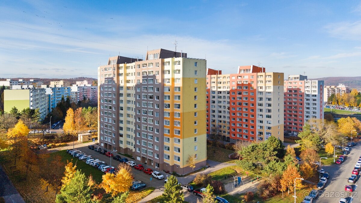 Prodej 2+kk, 40 m² + balkon + sklep, 5. NP, Brno–Bystrc - 17