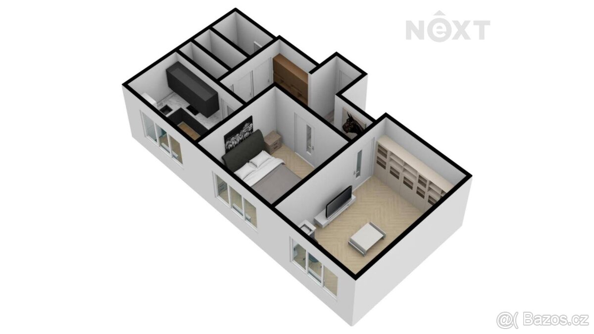 Pronájem byt 2+1, 61㎡ - 17