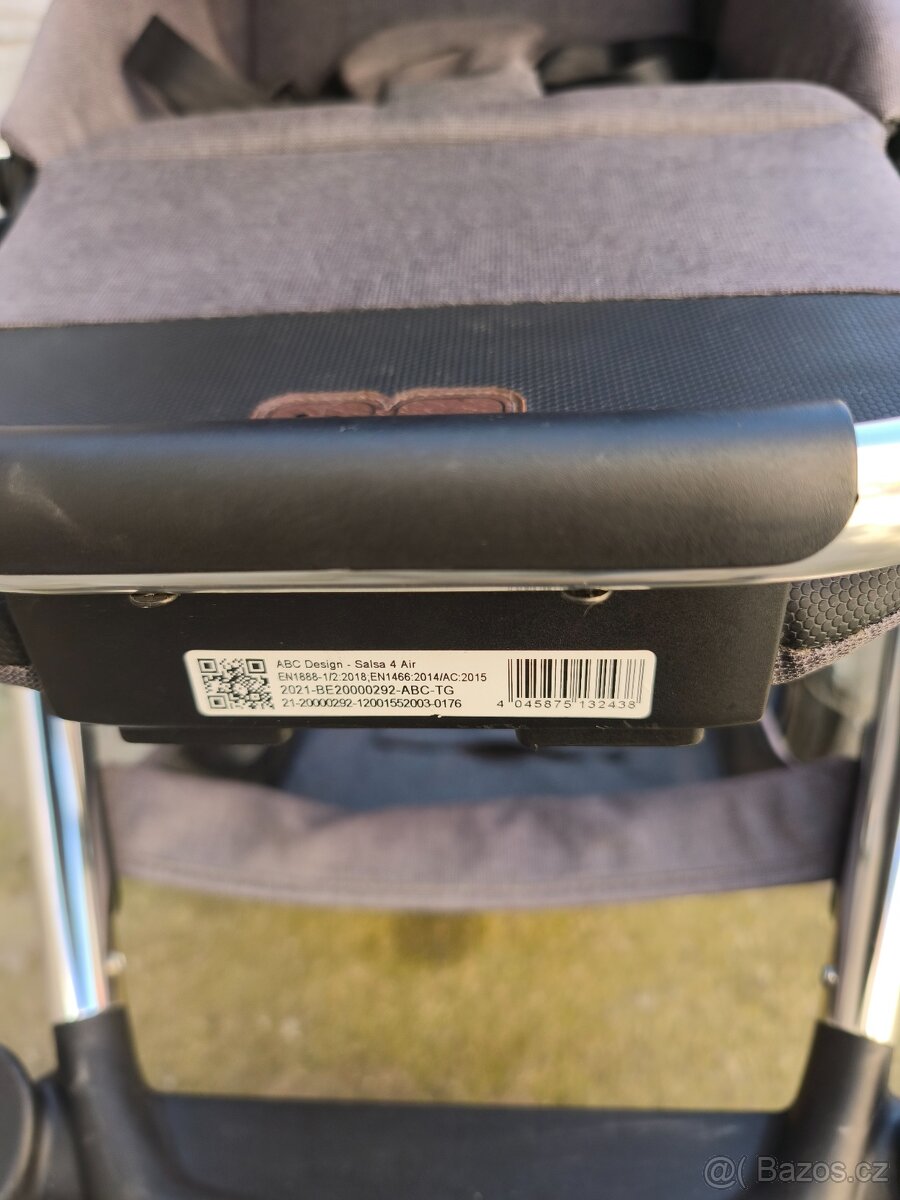 Kombinovaný kočárek ABC Design Salsa Air4 vč. příslušenství - 17