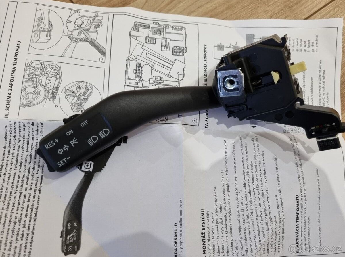 Packa SADA TEMPOMAT OCTAVIA SUPERB YETI GOLF PASSAT - 17