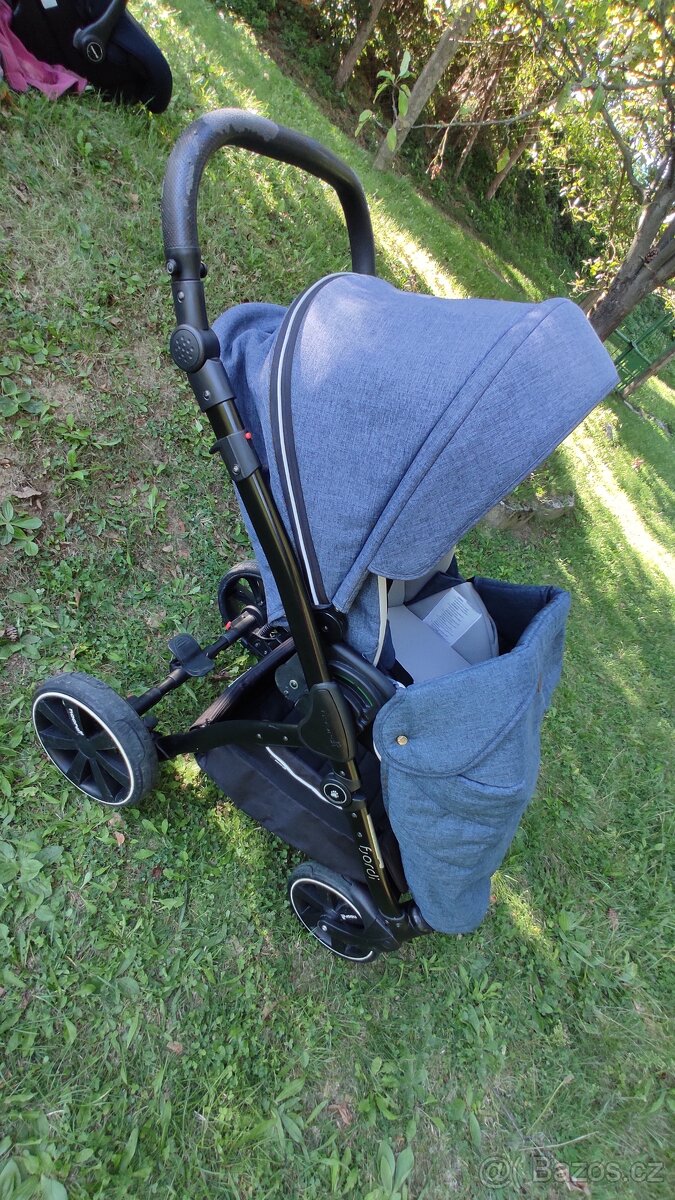 Kočárek Noordi Fjordi Jeans Blue - 17