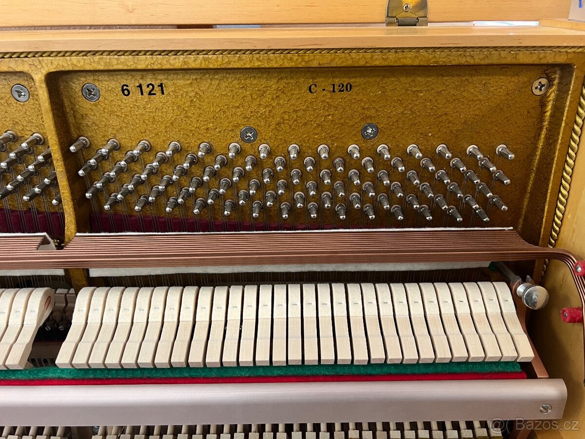 Pianino Klug & Sperl - Petrof mod. 120 cm, PRODÁNO - 17