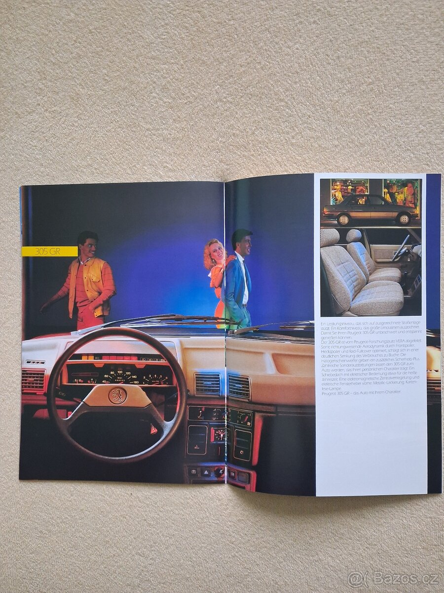 Peugeot 305-PLAKAT-MANUAL-PROSPEKT - 17
